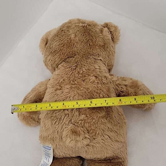 Build A Bear Happy Birthday Bear Light Brown w/Blue Paws and the B-A-B Logo - Picture 8 of 12